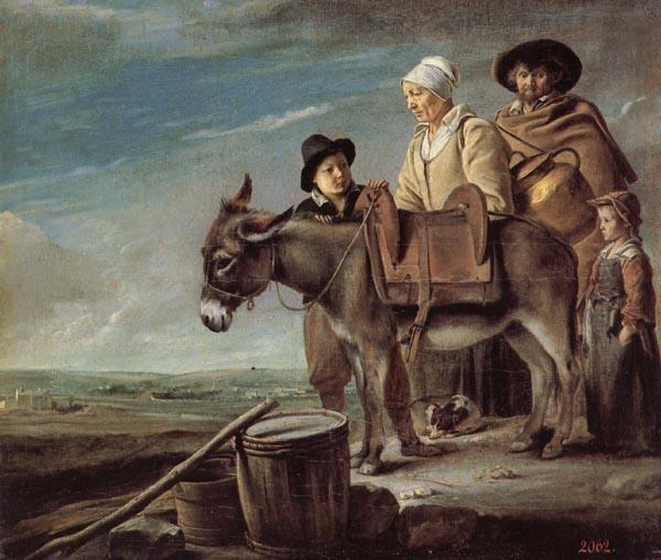 Louis Le Nain The Milkmaid's Family oil painting image